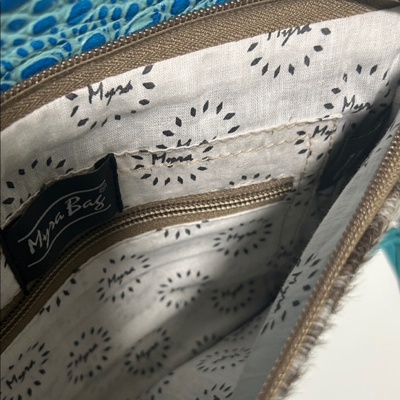 Myra Bag Women's Leivitate Hand-Tooled Crossbody Bag - Picture 6 of 9